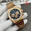 Audemars Piguet Royal Oak Chronograph 26331OR Blue Dial Custom Made 18K Solid Gold Original Calibre FP 1185 Movement 41mm