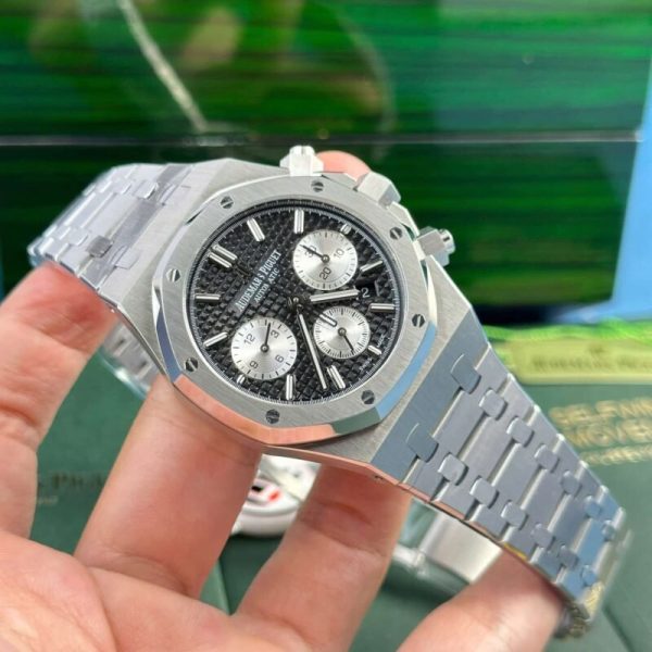 Audemars Piguet Royal Oak Chronograph 26331ST Black Dial Replica IPF 41mm
