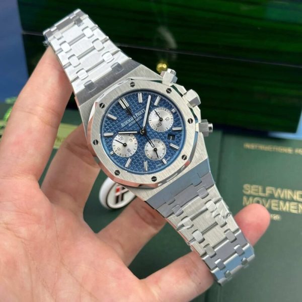 Audemars Piguet Royal Oak Chronograph 26331ST Blue Dial Replica IPF 41mm