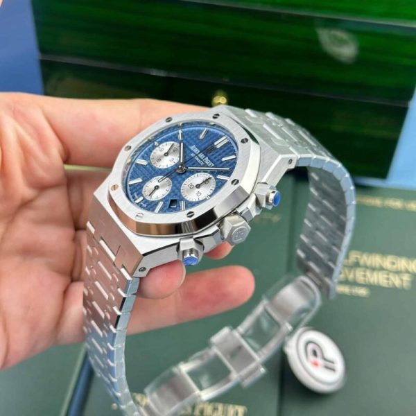 Audemars Piguet Royal Oak Chronograph 26331ST Blue Dial Replica IPF 41mm