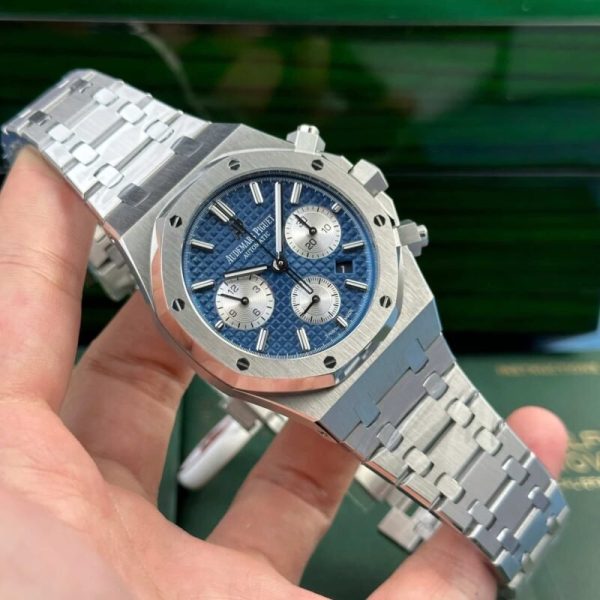 Audemars Piguet Royal Oak Chronograph 26331ST Blue Dial Replica IPF 41mm