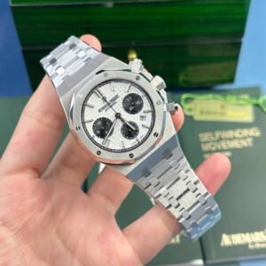 Audemars Piguet Royal Oak Chronograph 26331ST White Dial Replica IPF 41mm