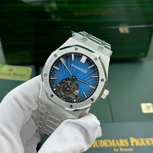 Audemars Piguet Royal Oak Flying Tourbillon 26530 Blue Dial Replica R8 Factory 41mm