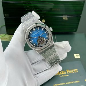 Audemars Piguet Royal Oak Flying Tourbillon 26530 Blue Dial Replica R8 Factory 41mm