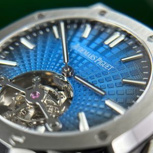 Audemars Piguet Royal Oak Flying Tourbillon 26530 Blue Dial Replica R8 Factory 41mm