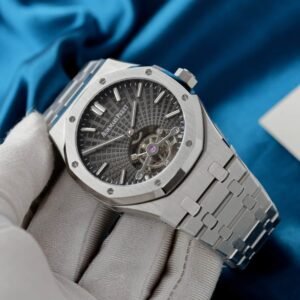 Audemars Piguet Royal Oak Flying Tourbillon 26730ST Grey Dial Best Replica R8F 41mm