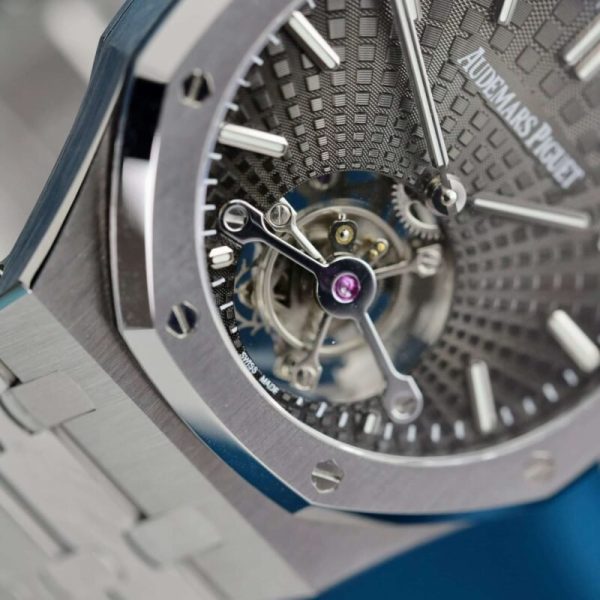 Audemars Piguet Royal Oak Flying Tourbillon 26730ST Grey Dial Best Replica R8F 41mm