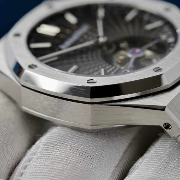 Audemars Piguet Royal Oak Flying Tourbillon 26730ST Grey Dial Best Replica R8F 41mm