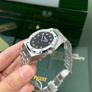 Audemars Piguet Royal Oak Jumbo Extra Thin 15206PT Black Dial Replica IPF 39mm