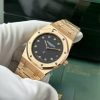 Audemars Piguet Royal Oak Jumbo Extra Thin 15207OR Rose Gold Black Dial Replica IPF 39mm