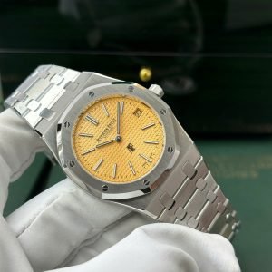Audemars Piguet Royal Oak Jumbo Extra Thin 15202BC Salmon Dial Replica IPF 39mm
