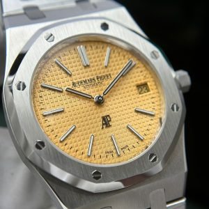 Audemars Piguet Royal Oak Jumbo Extra Thin 15202BC Salmon Dial Replica IPF 39mm