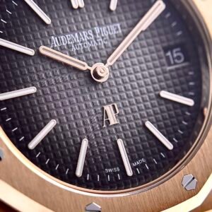 Audemars Piguet Royal Oak Jumbo Extra-thin 16202OR Smoked Grey Dial Best Replica 39mm