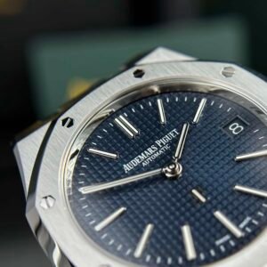 Audemars Piguet Royal Oak Jumbo Extra Thin 16202ST Blue Dial Best Replica 39mm