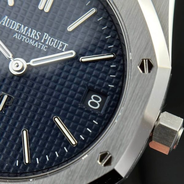 Audemars Piguet Royal Oak Jumbo Extra Thin 16202ST Blue Dial Best Replica 39mm