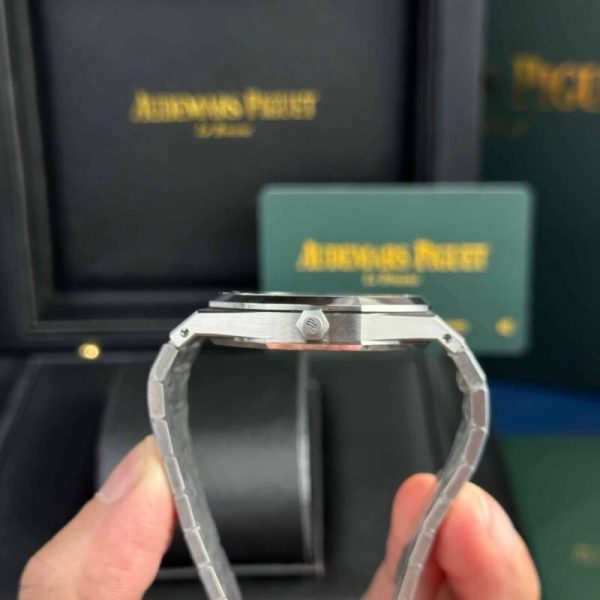 Audemars Piguet Royal Oak Jumbo Extra Thin 16202ST Blue Dial Best Replica 39mm