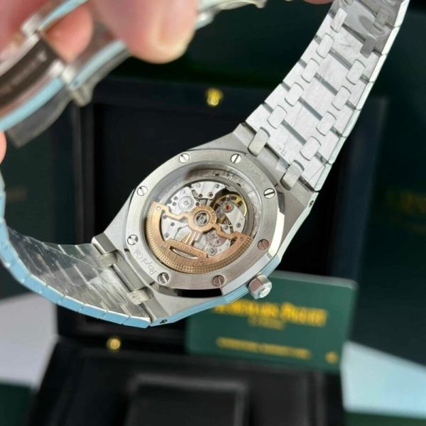 Audemars Piguet Royal Oak Jumbo Extra Thin 15202ST White Guilloche Dial Replica 39mm