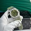 Audemars Piguet Royal Oak Offshore Diver 15720ST Khaki Green Dial Rubber Best Replica APSF 42mm