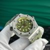 Audemars Piguet Royal Oak Offshore Diver 15720ST Khaki Green Dial Rubber Best Replica APSF 42mm