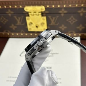 Audemars Piguet Royal Oak Offshore Chronograph 26420SO Black Dial Leather Strap Best Replica 43mm
