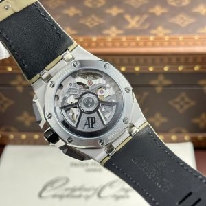 Audemars Piguet Royal Oak Offshore Chronograph 26420SO Smoked Taupe Dial Leather Strap Best Replica 43mm