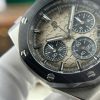 Audemars Piguet Royal Oak Offshore Chronograph 26420SO Smoked Taupe Dial Leather Strap Best Replica 43mm