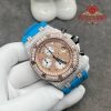Audemars Piguet Royal Oak Offshore Chronograph 25940 Steel 18K Rose Gold Custom Diamonds Original Movement 42mm