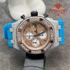Audemars Piguet Royal Oak Offshore Chronograph 25940 Steel 18K Rose Gold Custom Diamonds Original Movement 42mm