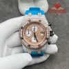 Audemars Piguet Royal Oak Offshore Chronograph 25940 Steel 18K Rose Gold Custom Diamonds Original Movement 42mm