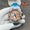 Audemars Piguet Royal Oak Offshore Chronograph 25940 Steel 18K Rose Gold Custom Diamonds Original Movement 42mm