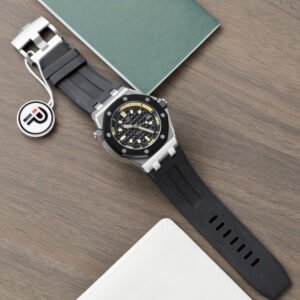 Audemars Piguet Royal Oak Offshore Diver 15720CN Black Dial Ceramic Bezel Rubber Replica IPF 42mm