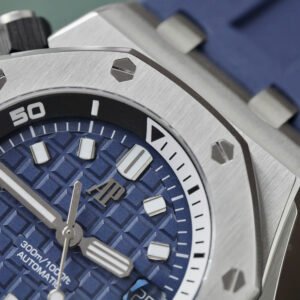 Audemars Piguet Royal Oak Offshore Diver 15720ST Blue Dial Rubber Replica IPF 42mm