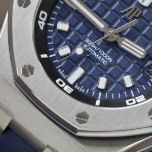 Audemars Piguet Royal Oak Offshore Diver 15720ST Blue Dial Rubber Replica IPF 42mm