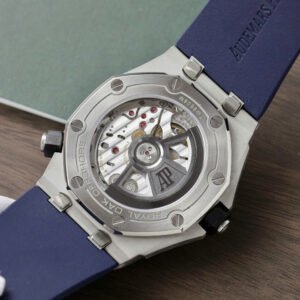 Audemars Piguet Royal Oak Offshore Diver 15720ST Blue Dial Rubber Replica IPF 42mm