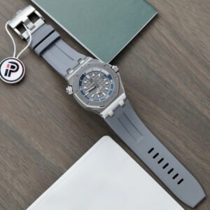 Audemars Piguet Royal Oak Offshore Diver 15720ST Grey Dial Rubber Replica IPF 42mm