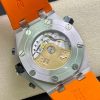 Audemars Piguet Royal Oak Offshore Diver Chronograph 26703ST Orange Dial Orange Rubber Best Replica JHF 42mm