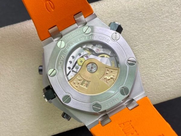 Audemars Piguet Royal Oak Offshore Diver Chronograph 26703ST Orange Dial Orange Rubber Best Replica JHF 42mm