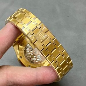 Audemars Piguet Royal Oak Perpetual Calendar 26574BA Yellow Gold Blue Dial Best Replica 41mm
