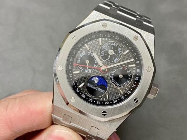 Audemars Piguet Royal Oak Perpetual Calendar 26574ST Grey Dial Best Replica 41mm