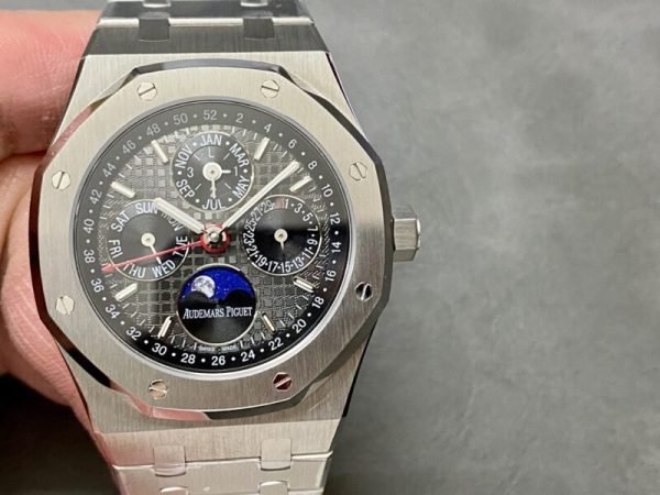 Audemars Piguet Royal Oak Perpetual Calendar 26574ST Grey Dial Best Replica 41mm