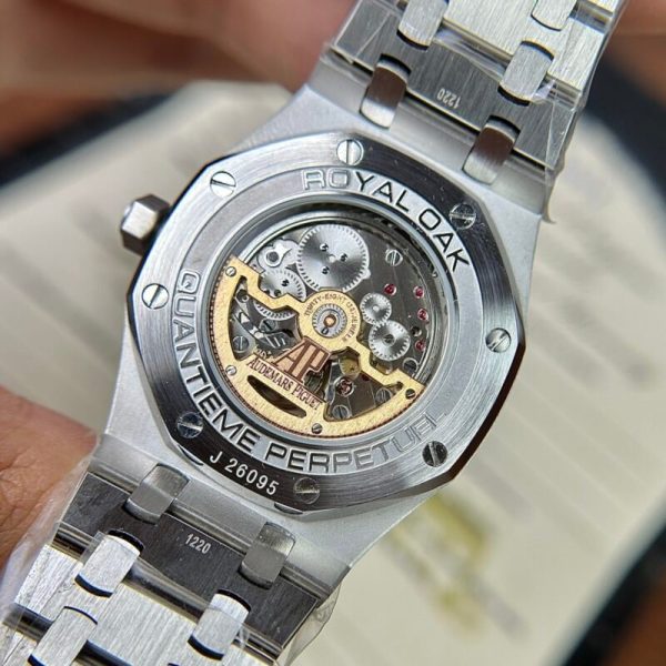 Audemars Piguet Royal Oak Perpetual Calendar 26574ST Black Dial Replica 41mm
