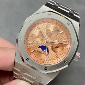 Audemars Piguet Royal Oak Perpetual Calendar 26615TI Salmon Dial Top Quality Replica 41mm