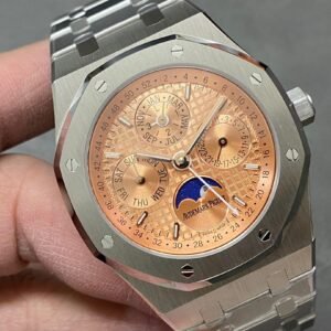 Audemars Piguet Royal Oak Perpetual Calendar 26615TI Salmon Dial Top Quality Replica 41mm