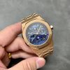 Audemars Piguet Royal Oak Perpetual Calendar 26574OR Rose Gold Blue Dial Best Replica 41mm