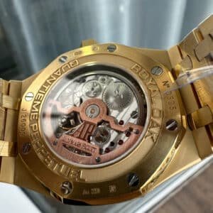 Audemars Piguet Royal Oak Perpetual Calendar 26574BA Blue Dial 18K Yellow Gold Wrapped Best Replica 41mm