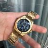 Audemars Piguet Royal Oak Perpetual Calendar 26574BA Blue Dial 18K Yellow Gold Wrapped Best Replica 41mm