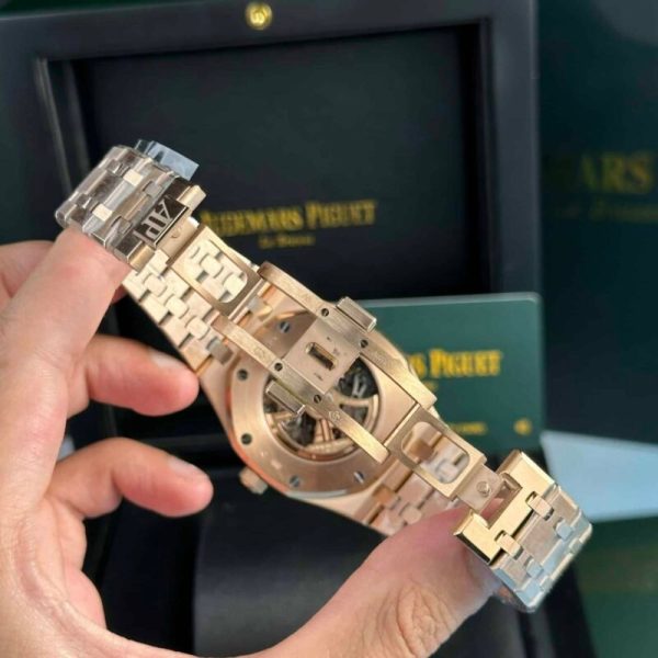 Audemars Piguet Royal Oak Skeleton 15407OR Best Replica APS 41mm