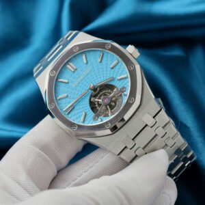 Audemars Piguet Royal Oak Tourbillon Tiffany Blue Dial Best Quality Replica 41mm