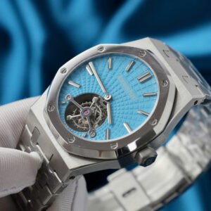 Audemars Piguet Royal Oak Tourbillon Tiffany Blue Dial Best Quality Replica 41mm