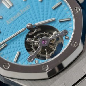 Audemars Piguet Royal Oak Tourbillon Tiffany Blue Dial Best Quality Replica 41mm